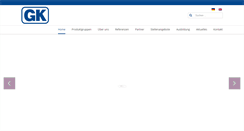 Desktop Screenshot of gustav-klein.com